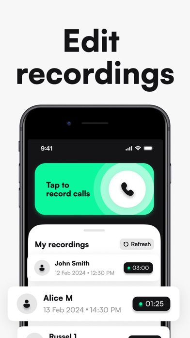 Call Recorder, Transcriberのおすすめ画像5