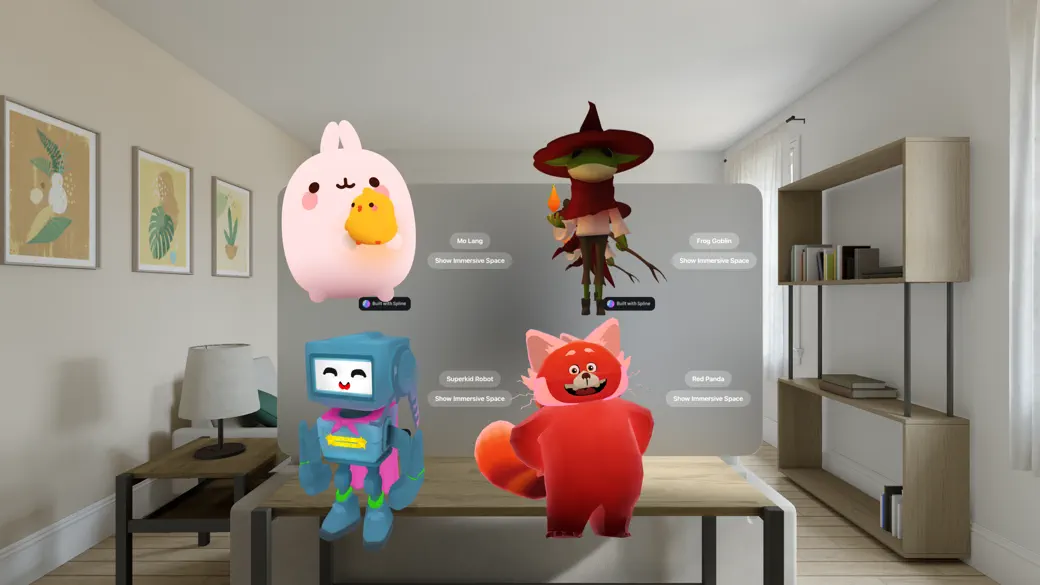 Screenshot #1 pour Tiny Buddy: 3D Characters