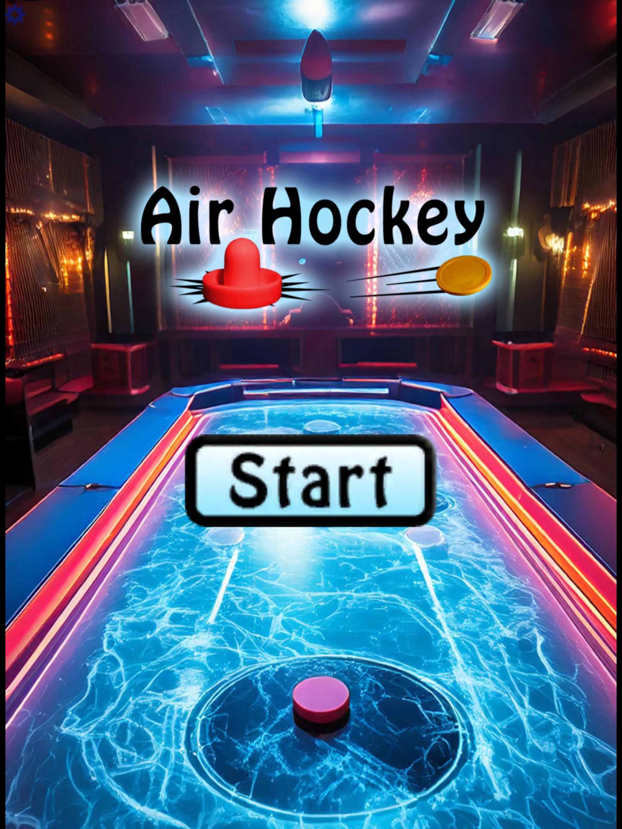 Air Hockey - Ice to Glow Age