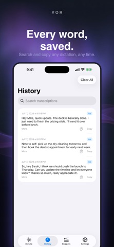 VOR: Voice to Text Screenshot 4 of 4