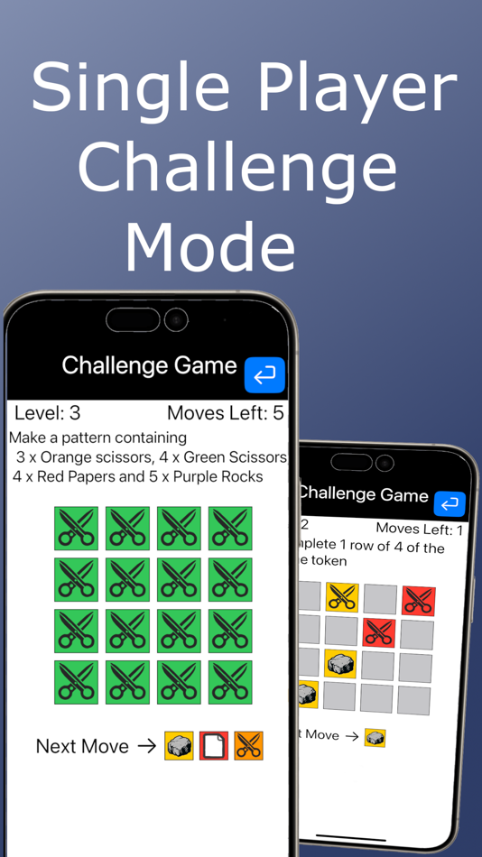 #2. Rock, Paper, Scissors Connect (iOS) By: Richard Ferris