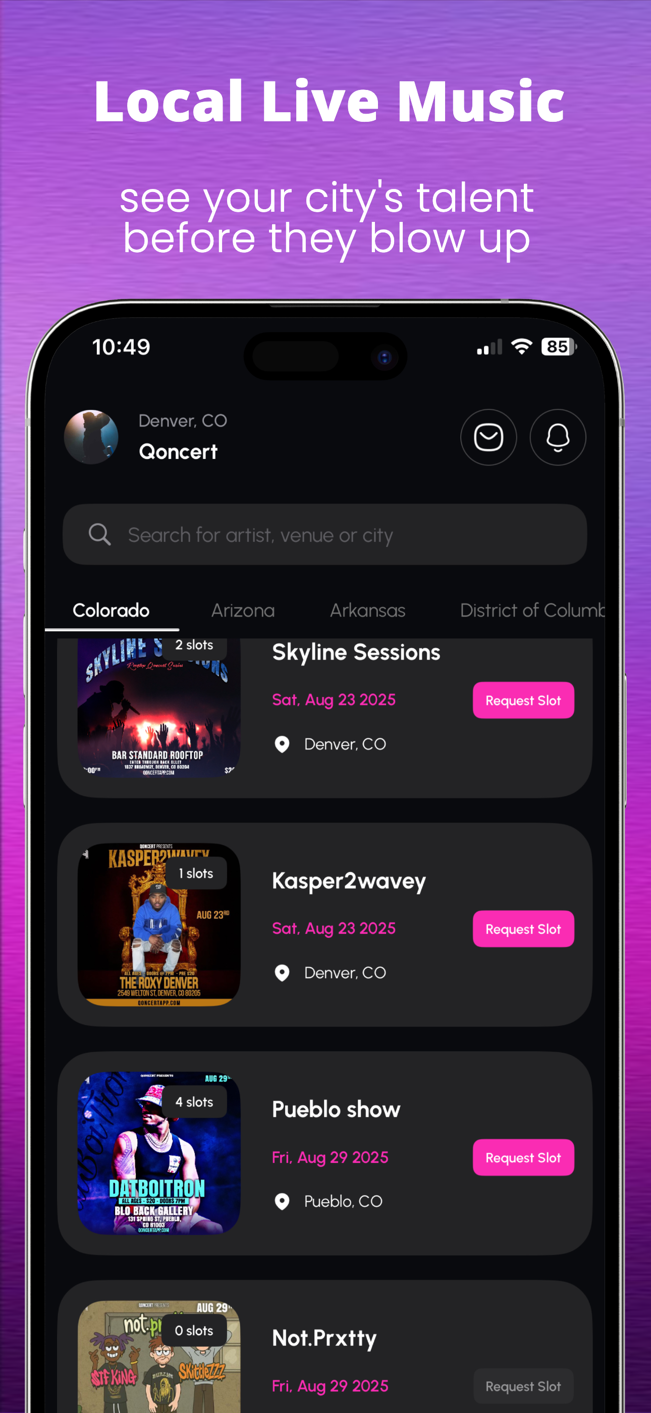 Qoncert: Live Shows