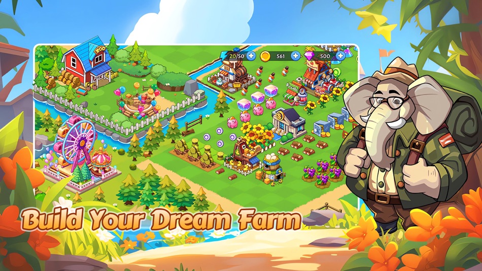 #3. Farm Merge (iOS) 由: LT Fun Inc.