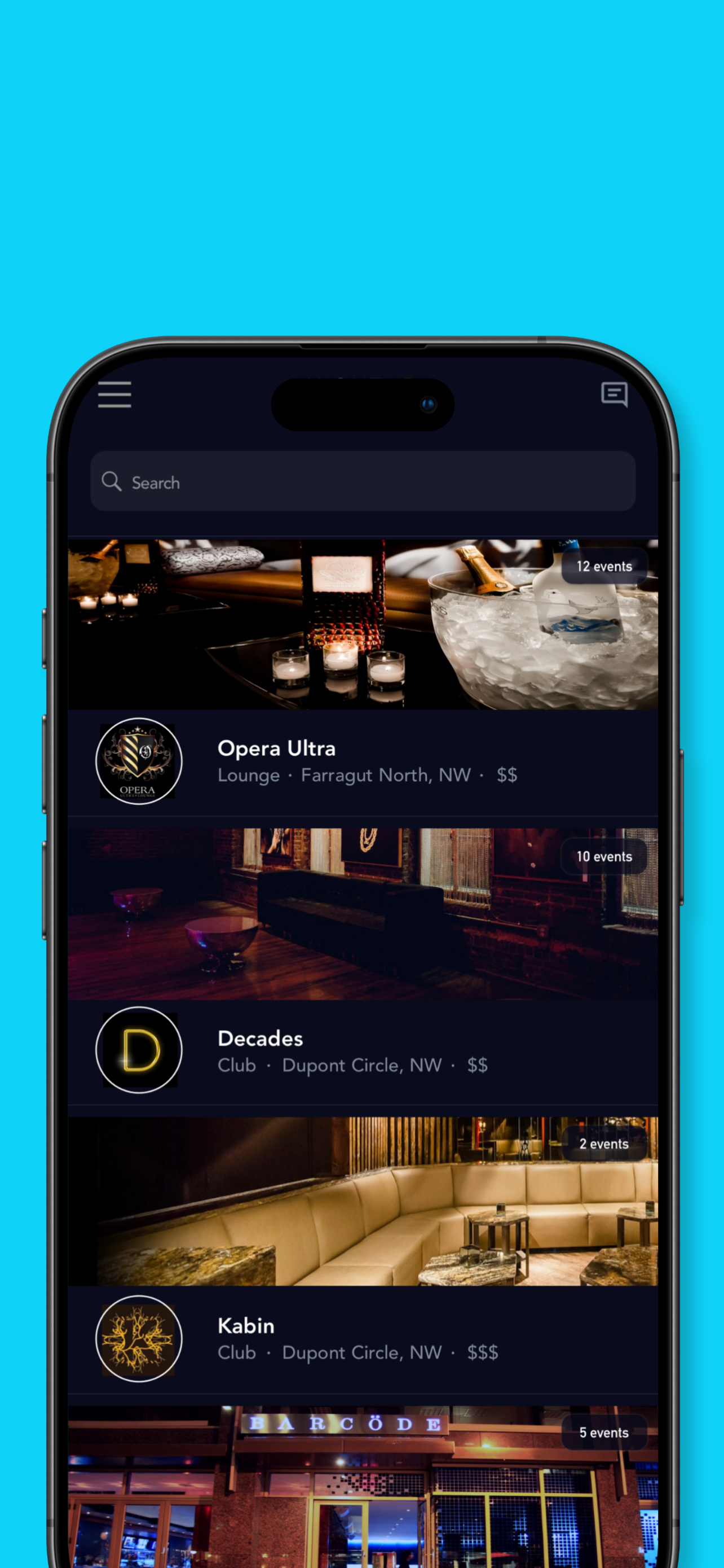 NightUp: Events App screenshot 6