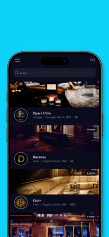 NightUp: Events App screenshot