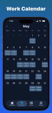 Work Hours Tracker: Time Clock Screenshot 3 of 10