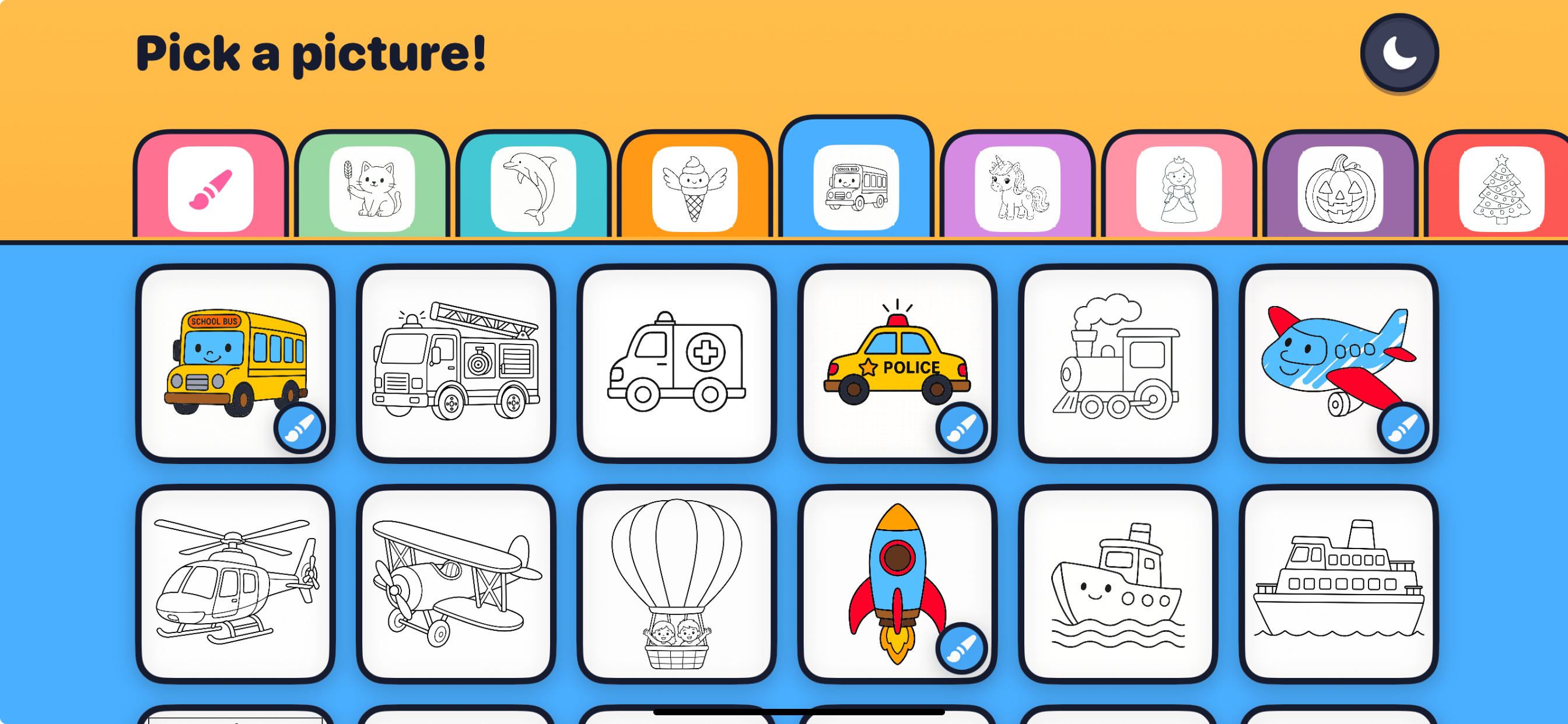 ColorKiddo: Kids Coloring Book screenshot 5