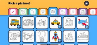ColorKiddo: Kids Coloring Book iPhone screenshot