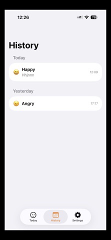 Mood Timeline Screenshot 2 of 3