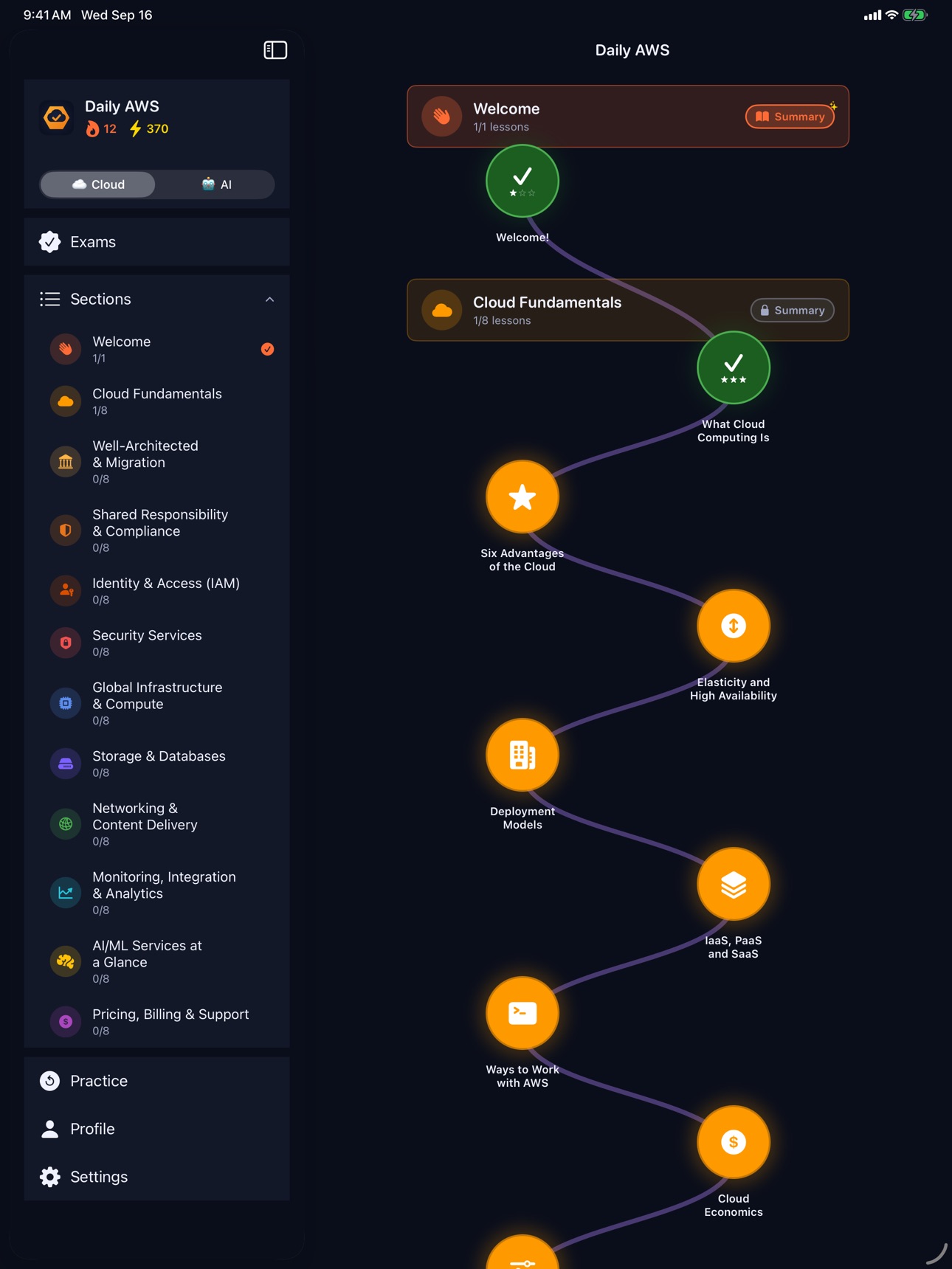 Screenshot 7 of AWS Cloud & AI Practitioner