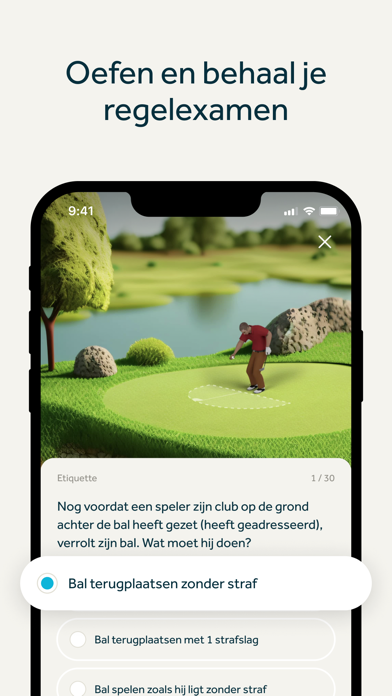 Golf.nl app Screenshot