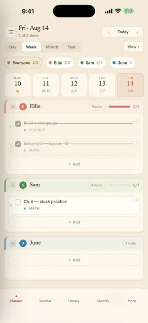 Primer Homeschool App screenshot 1