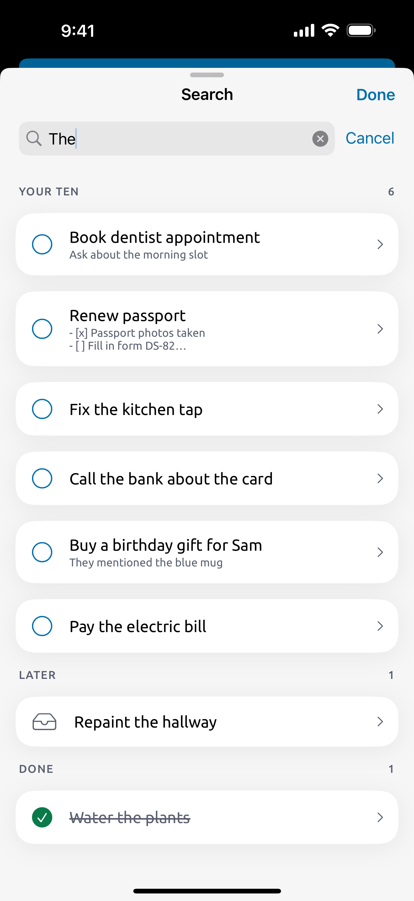 First10 To-Do screenshot 3