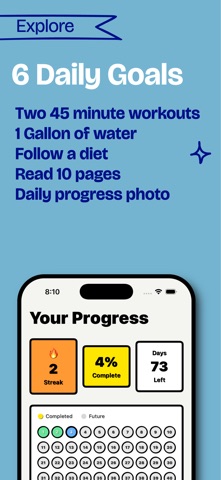 75 Challenge Tracker Screenshot 2 of 5