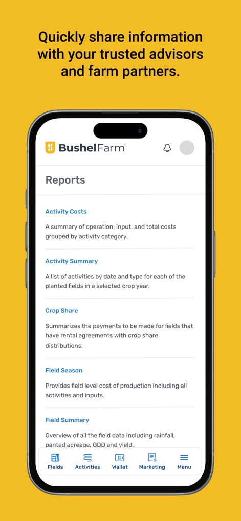 Bushel - Business App | MWM