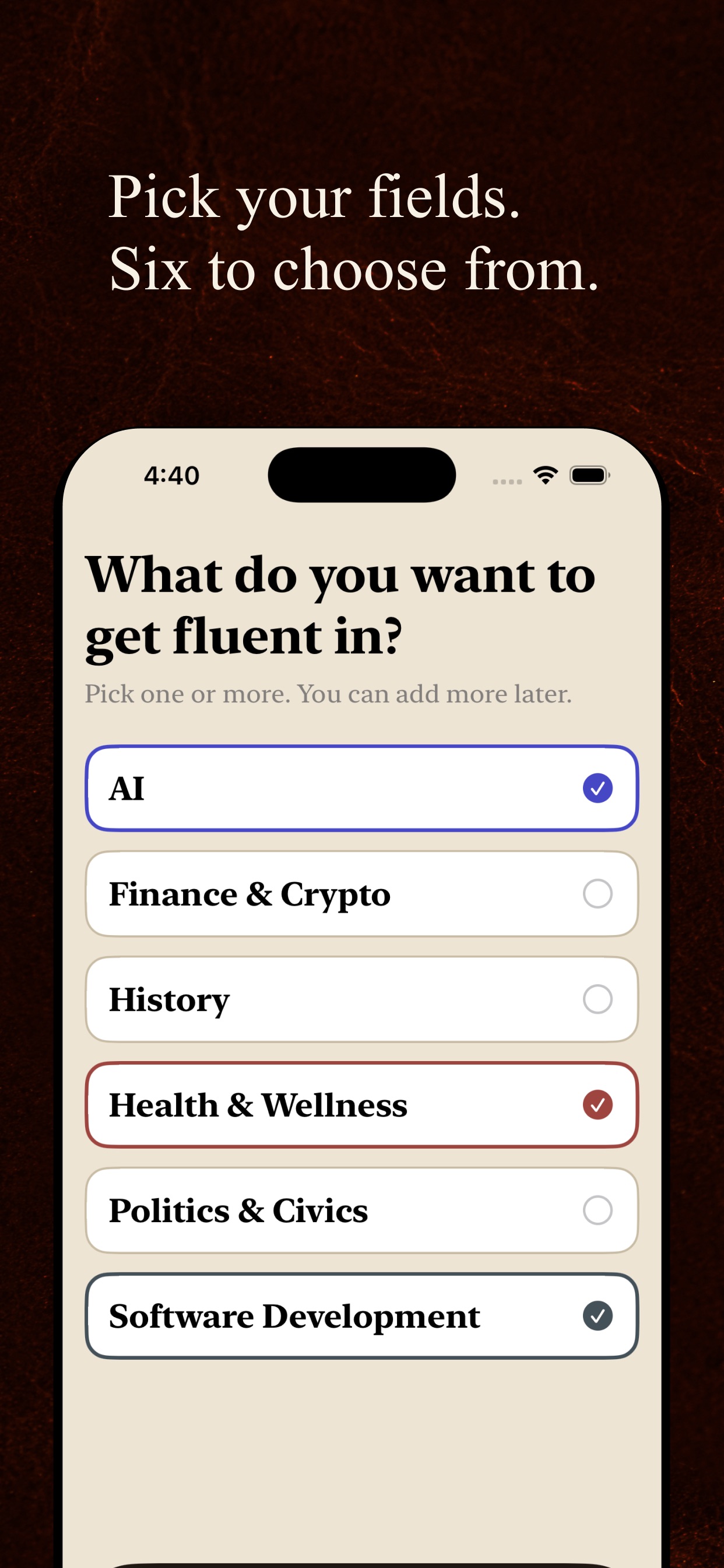 Screenshot 1 of nub: Daily Vocabulary