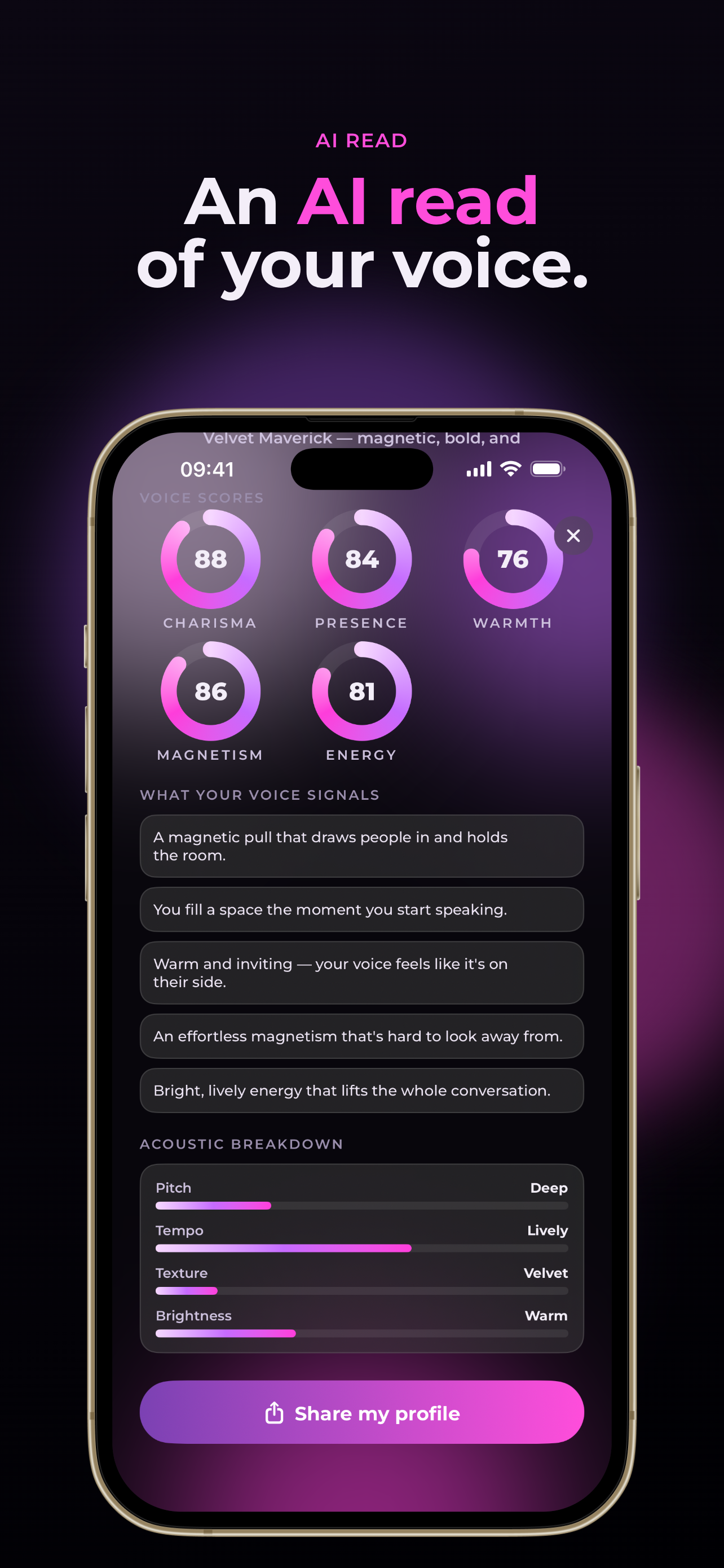 Voicaura: Voice Analysis screenshot 4
