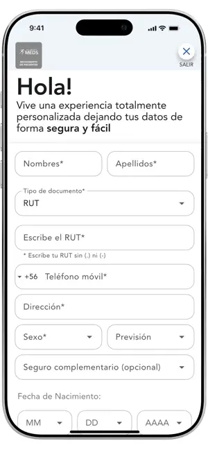MEDS Seguimiento de pacientes screenshot 2