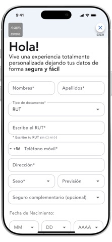 App screenshot