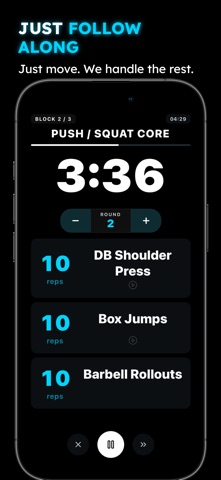 BRIK: Home Workout Generator Screenshot 4 of 7