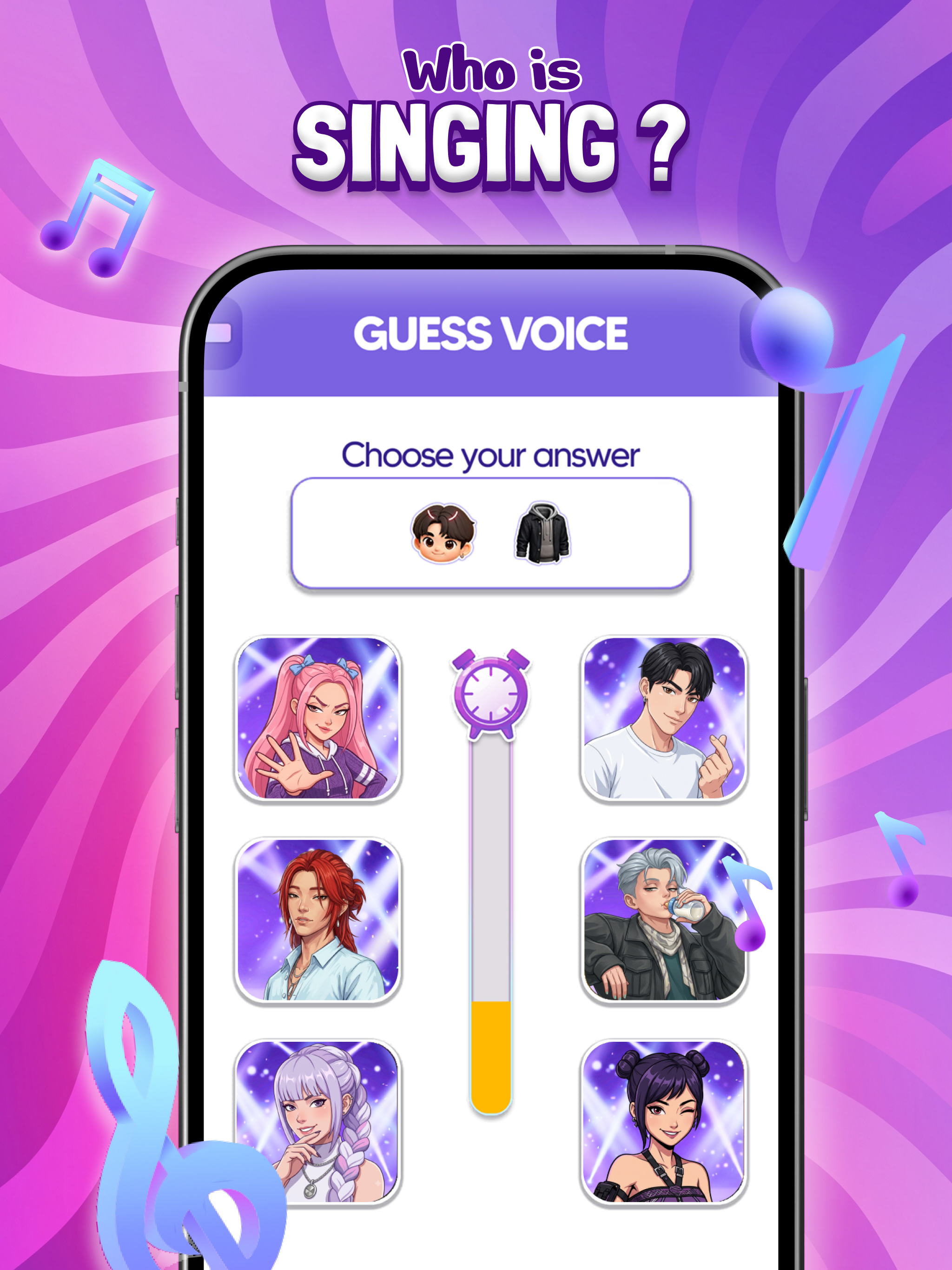 Idol Quiz: Fake Call & Chat screenshot 6