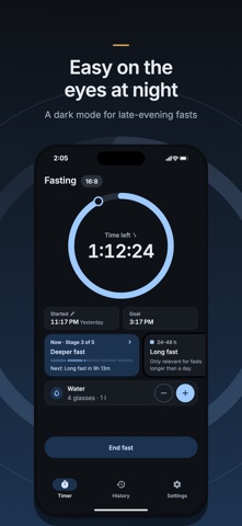 Intermittent Fasting: JustFast Screenshot 6 of 7