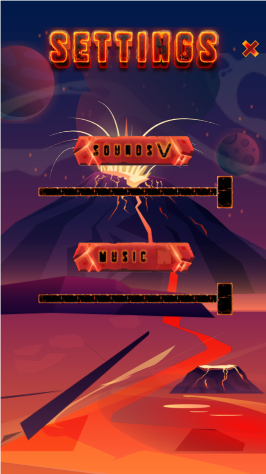 #5. Volcano Color Lines - Match 5 (iOS) 来自: AkaTek LLC