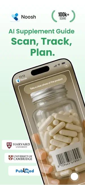 Noosh Ai Supplement Tracker screenshot 1