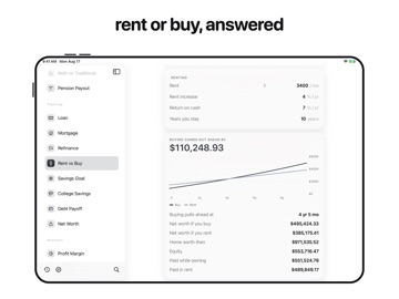 MultiCalc: Modern Calculator iPad screenshot