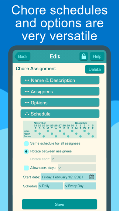 Chores & Allowance Bot iPhone screenshot 4 - Productivity app