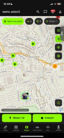 HUGO Tracker y Navegación screenshot 2