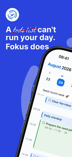 Fokus: AI Planner & Calendar screenshot 1