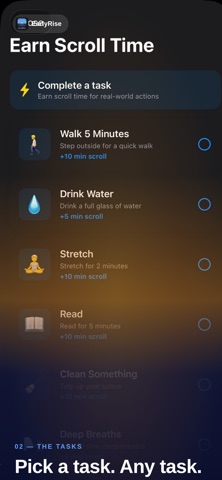 Stop Scrolling: EarlyRise Screenshot 2 of 5
