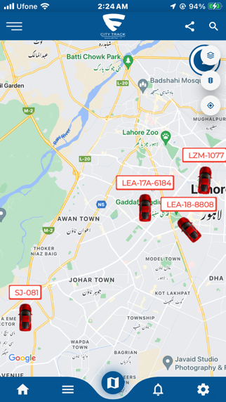 CIty Track + iPhone screenshot 2 - Navigation app