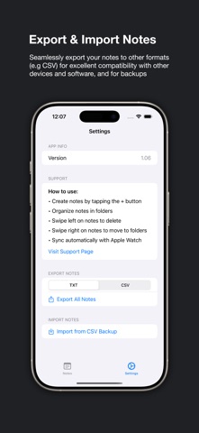 Smart Watch Notes Pro Screenshot 6 of 6