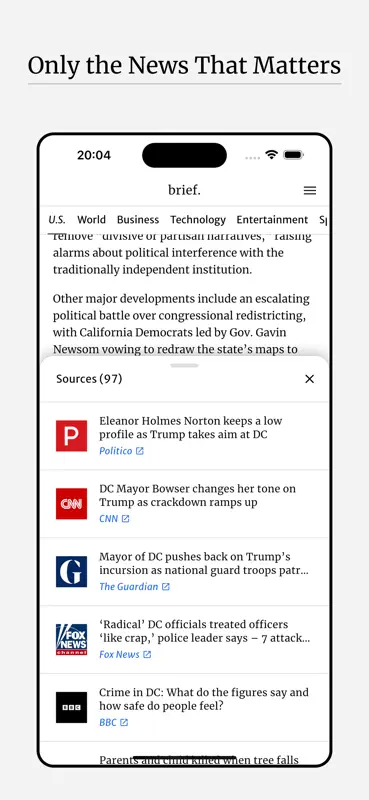 Cue: Daily News Summary screenshot 3 of 5