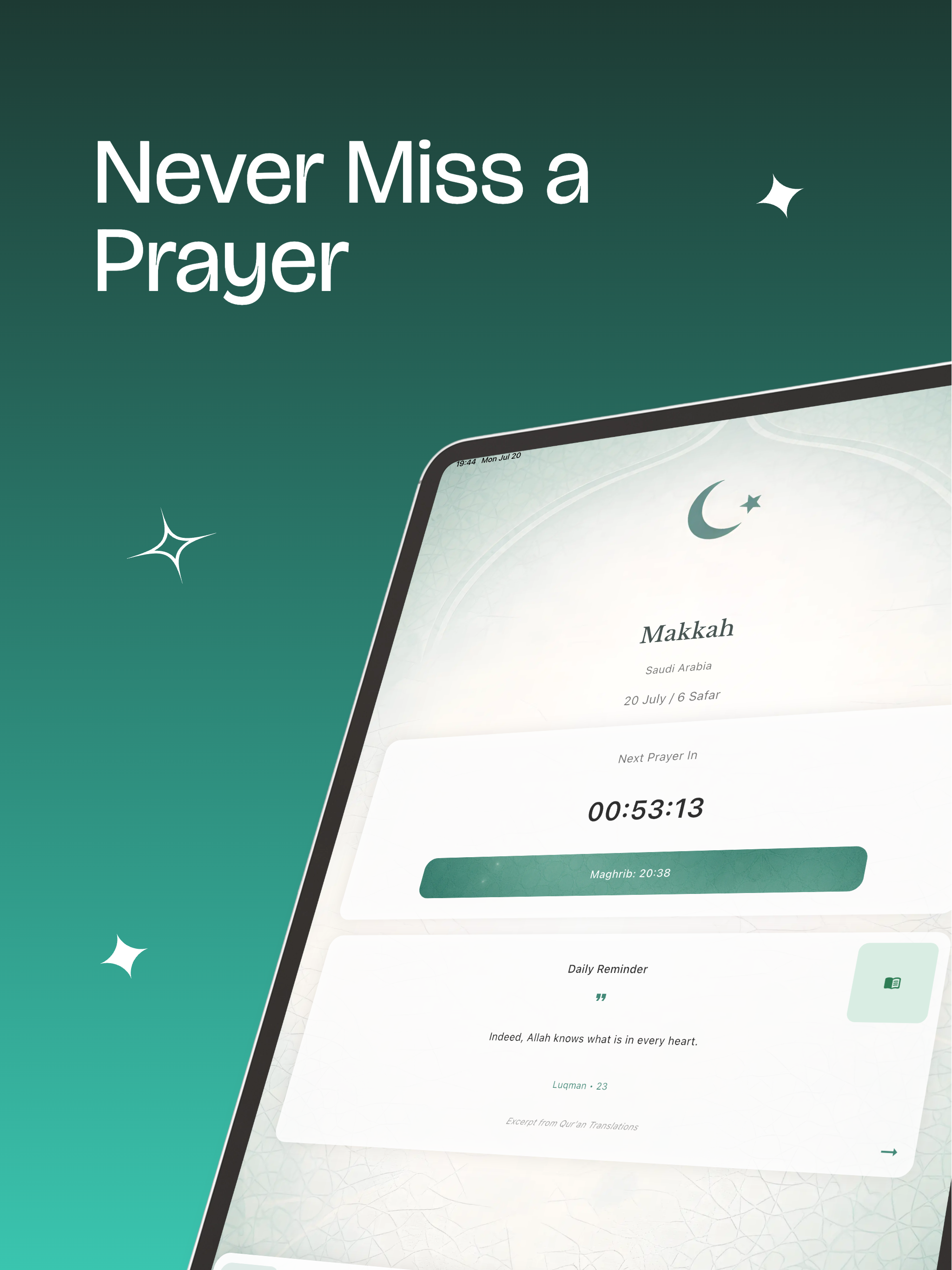 Prayer Times - Quran & Qibla screenshot 9