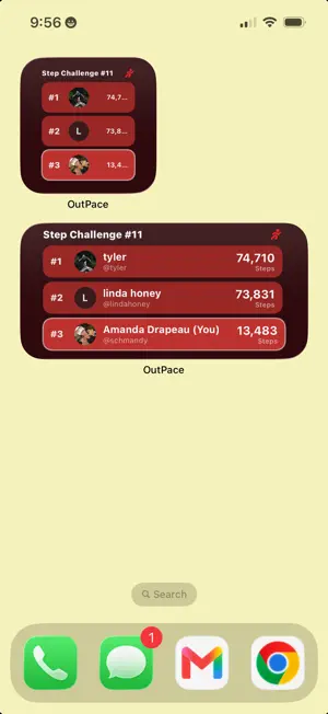 OutPace: Fitness Challenges screenshot 4