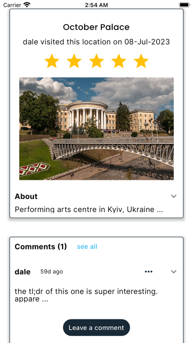 Journey Pal screenshot