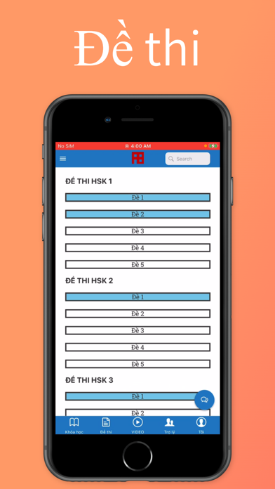 HSK online - Học tiếng Trung Screenshot
