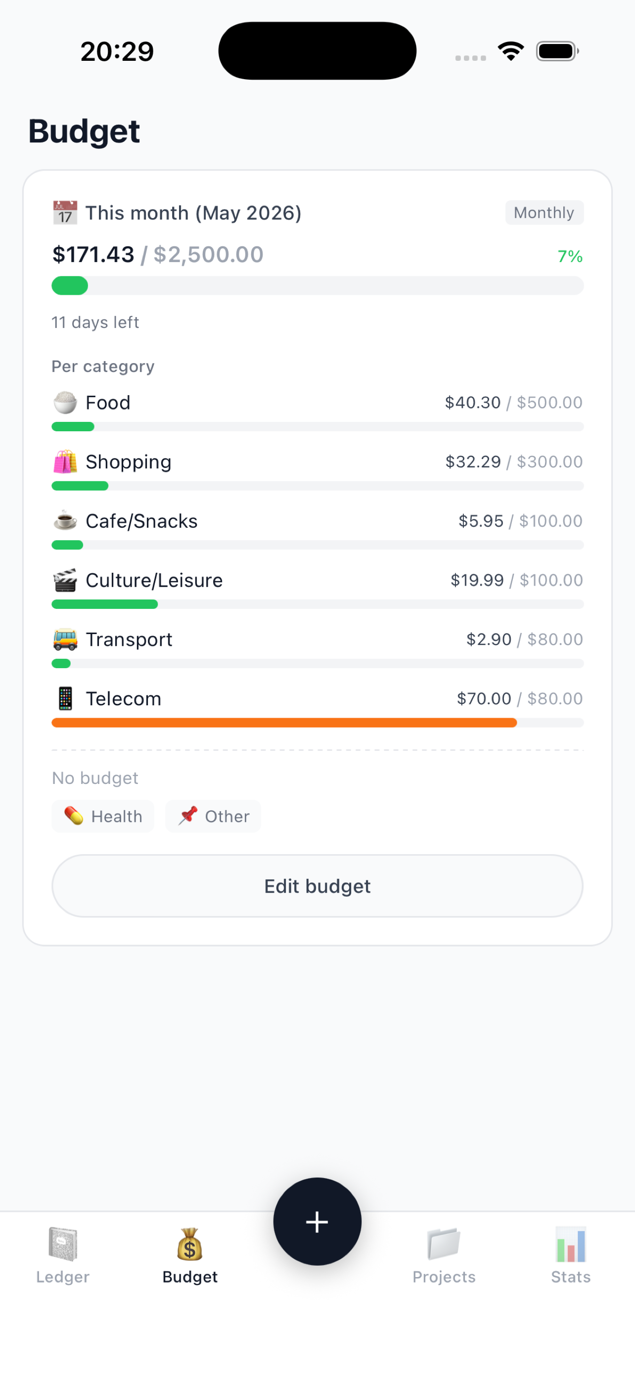 Pennylog: Money Tracker