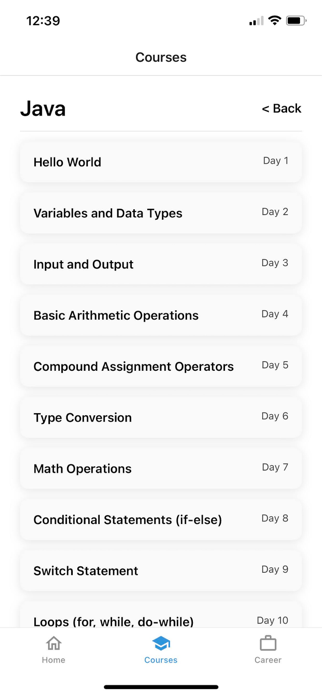 100DaysOfCode Screenshot 3 of 4
