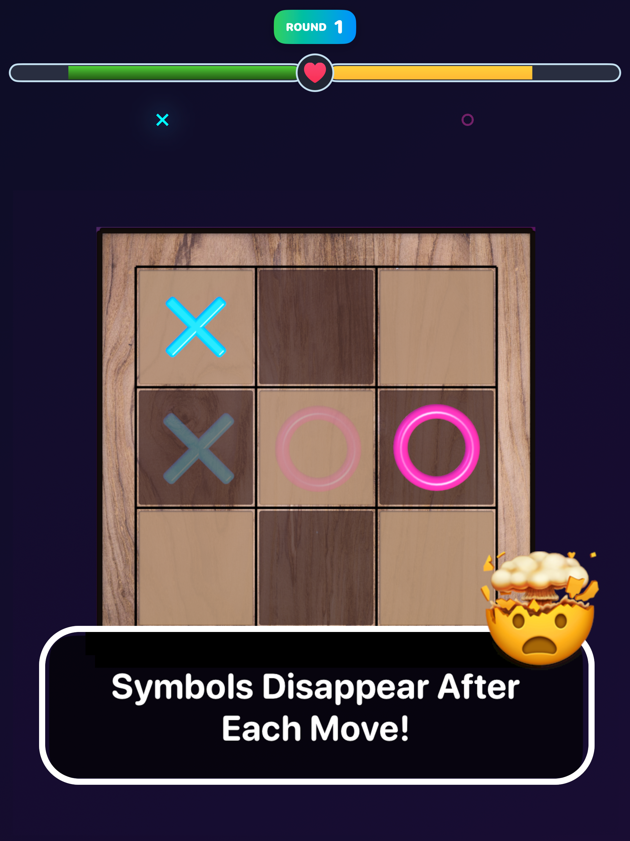 MEMO Tic Tac Toe - Board Game