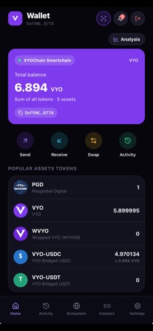 VYOWallet Screenshot 2 of 6
