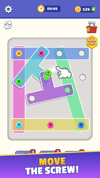 Wood Screw Master - Pin Puzzle Screenshot