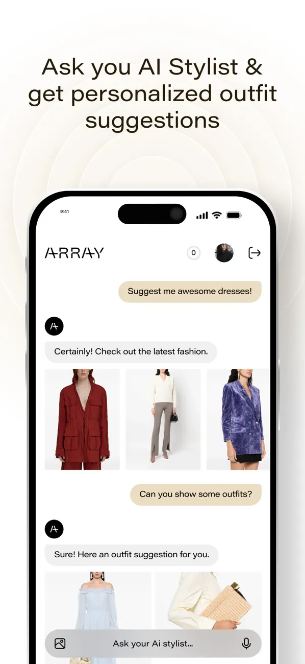 #4. ARRAY: Style Without Limits (iOS) Von: Array.ai limited