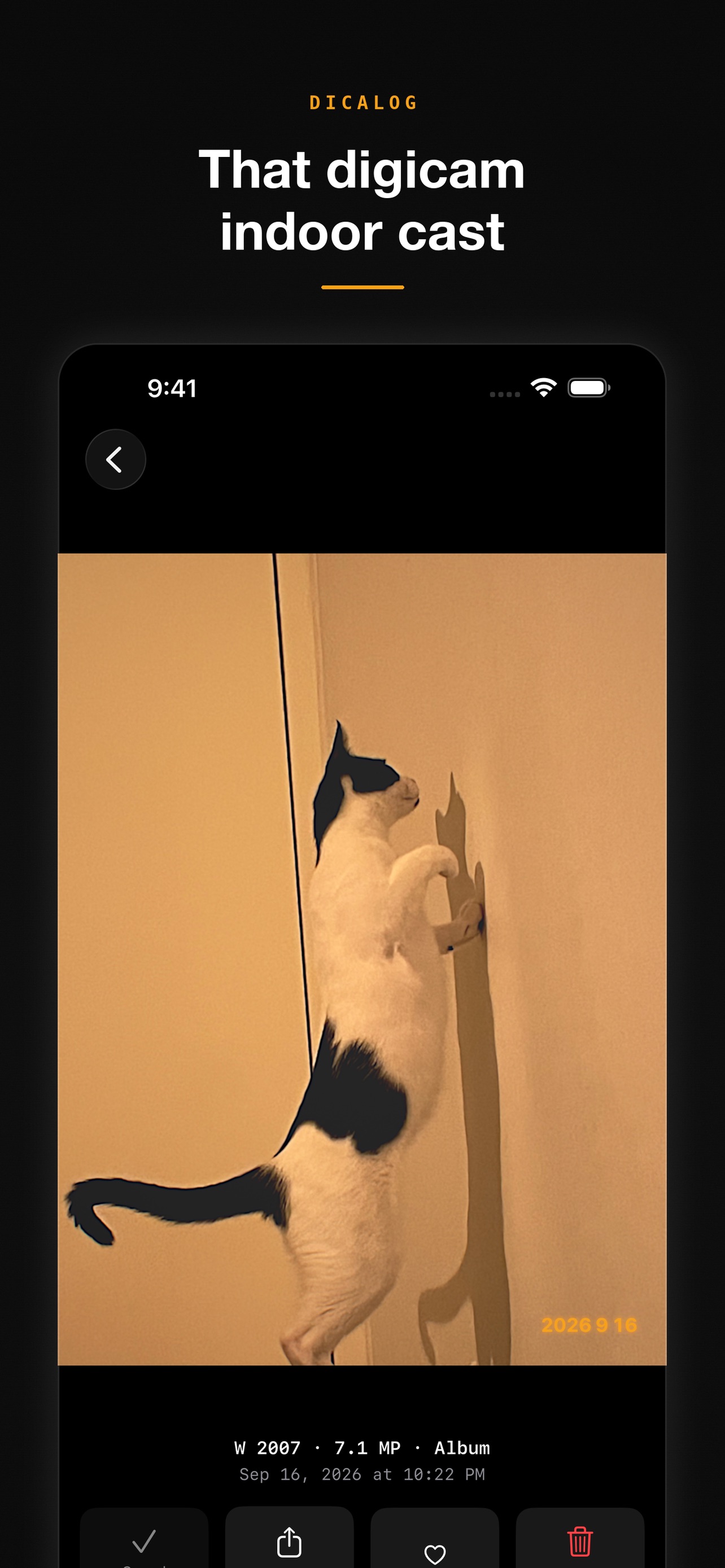 Screenshot 3 of DICALOG - CCD Digicam Camera