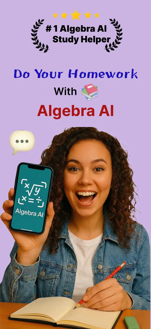 Screenshot #1 pour Algebra AI: Math Helper