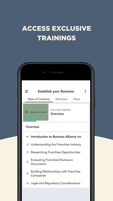 FranLink iPhone screenshot 3 - Business app