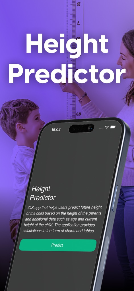 Height Predictor App - App de Utilidades | MWM